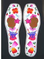 Silk Embroidery Insole